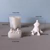 Christmas Resin Molds Scented Candle Molds Seasonal Holiday Epoxy Casting Home Decor Craft Moulds For Polymer Art Craft Soap