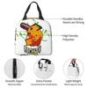 Pochita Ramen Chainsaw Man Anime Insulated Lunch Bag for Women Children Portable Food Boxes Thermal Lunch Box Tote