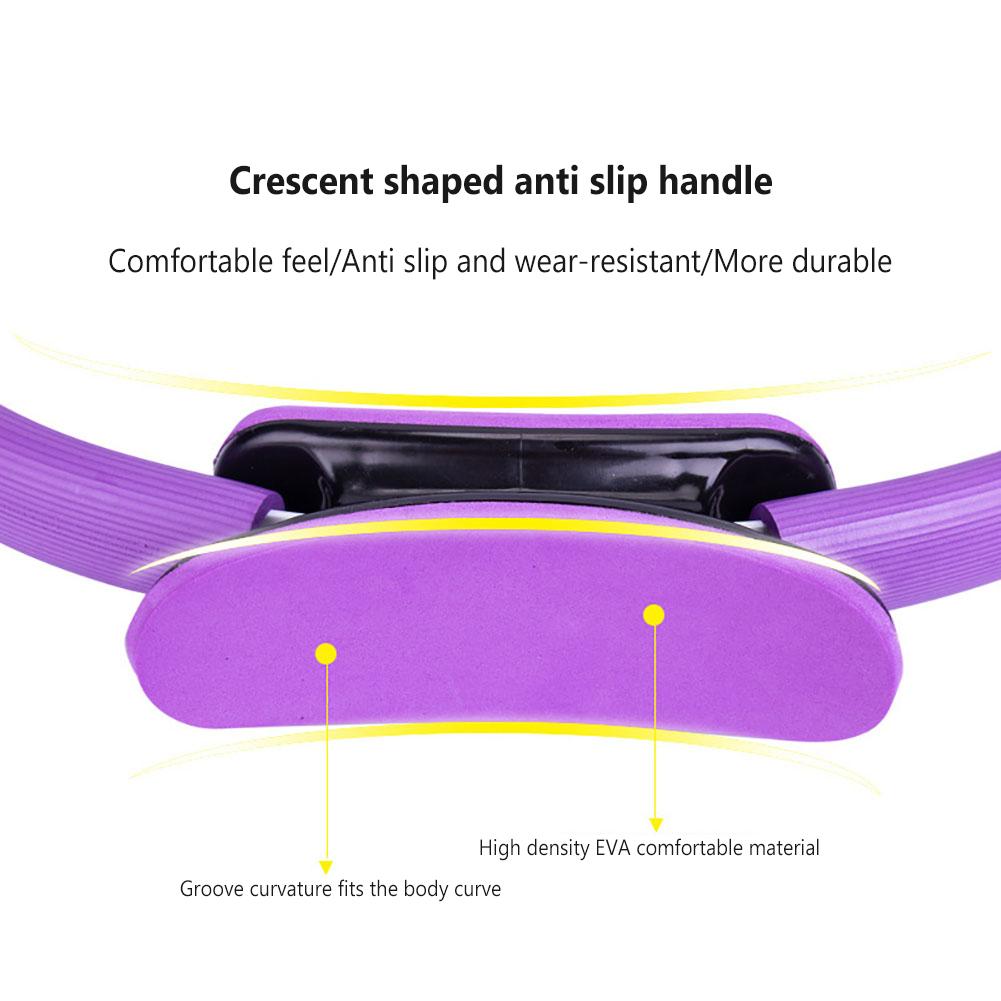 38cm Yoga Fitness Circle Für Fitnessstudio Training Pilates Fitnessring Unverzichtbare Werkzeuge Für Anfänger Yoga Praktizierende