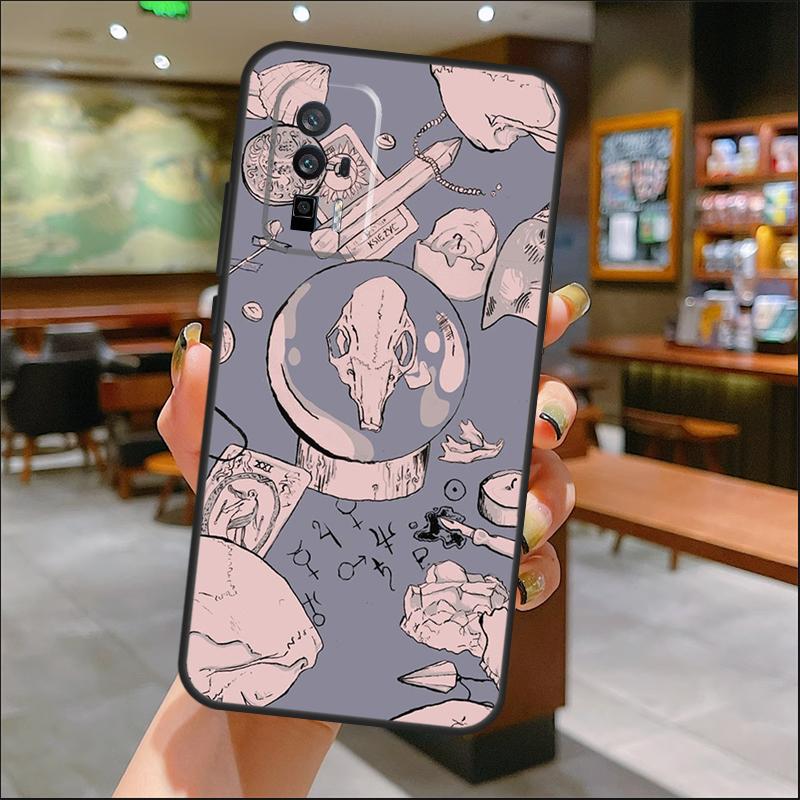 Pastel Goth Witchy Case For Xiaomi 15 14 Ultra 13 11T 12T 13T 14T Pro POCO X7 Pro X3 X5 X6 M6 F5 F6 Pro Cover