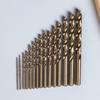 10Pcs High Speed Steel Cobalt Twist Drill Twist Drill Bits  for Wood Plastic Metal Hole Punching