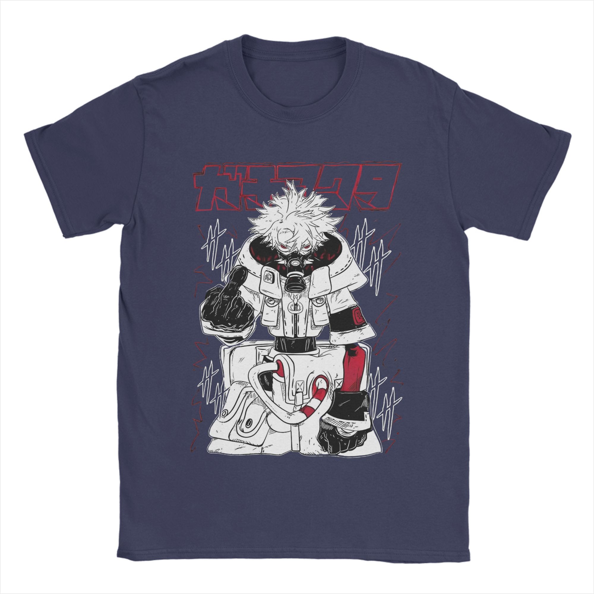 

Rudo Surebrec Gachiakuta Anime T Shirts for Men Cotton Awesome T-Shirt Round Collar Tees Short Sleeve Clothing Gift Idea 4XL