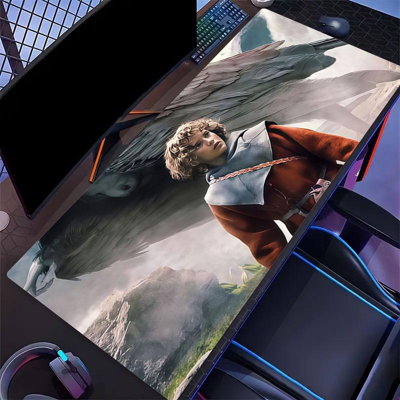 Ronja Mouse Pad, Large Gaming Desk Mat, Non-slip XXL Mousepad for Laptop & Tablet, Mini PC Playmat with Stitched Edges