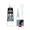 2 Stück Schuhreparatur-Kleber-Kit Weiß Schwarz Sohle Wasserdicht Schnelltrocknend Füll-Reparaturkleber Abriebfester Dichtstoff Rissreparaturmittel