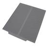 Grey White Dish Drying Mat Silicone Sink Drainer Mat Kitchen Counter Drain Pad  Multi Functional