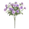 Artificial Flowers Silk Embroidered Ball Home Festival Party Room Vase Table Wedding WreathAutumn Decora Bridal Bouquet Diy Gift