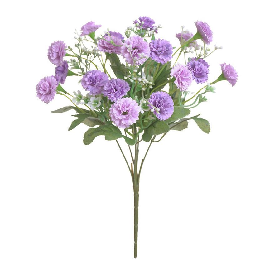 Artificial Flower Silk embroidered ball Home Christmas Party Living Room Vase table Decoration Scrapbook Wedding Bride Bouquet