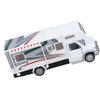 1/32 Kids RV Toy Sound Light Opening Doors Simulation Educational Alloy Motorhome Toy for Children