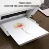 FEPITO 100 Blatt Transparentpapier 8,5 x 11 Zoll Transluzentes Zeichenpapier Klares Papier zum Skizzieren, Nachzeichnen, Zeichnen, Animation