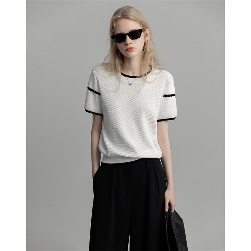 DME Women's Ultra Soft Ice Silk Knitted Top