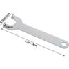 7PCS Professional Metal Angle Grinder Wrench Thicken Grinder Parts Flange Replacement Lock Nut Ergonomic Pressure Plate Wrench