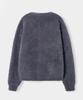 Yujen Soft Hairy Round Knit_Charcoal