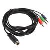 9 Pin Mini DIN 9 Pin to 3.5mm Cable Flexible DIN to 3 Cable Sound Adapter Cord  Audio Equipment
