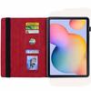 Suitable for Samsung Tab S6 Lite Tablet Leather Case, Retro Matte Pattern Card Holder, Anti-drop Protective Case
