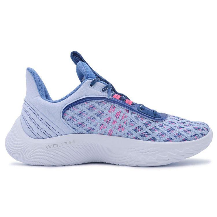 Curry Brand Curry Flow 9 Warp The Game Day Herren Sneaker Blau Isotope-Blue River 3025684-405