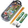Skater Lunch Box Trio Fork Ania Kingdom Ania Lunch Box Antibacterial Slide Type Made In Japan Set Chopsticks, Spoon, - Children's - Treatment,