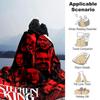 Stephen Horror Icons Flannel Blanket Super Soft Warm Cozy Blanket For Sofa Bed Office Travel Allseason Home Decor Gift