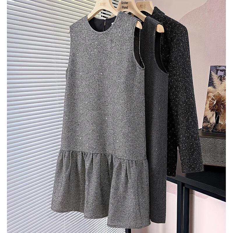 

Tachi Women s Lyocell Blend Sleeveless Mini Dress S