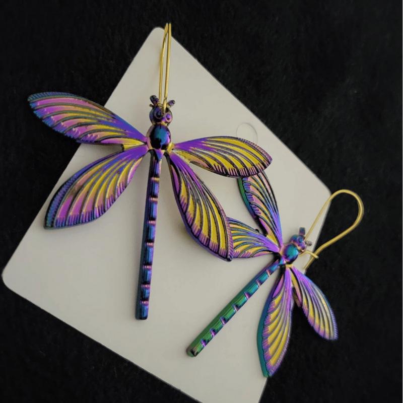 Whimsical Dragonfly Joy Handmade Earrings