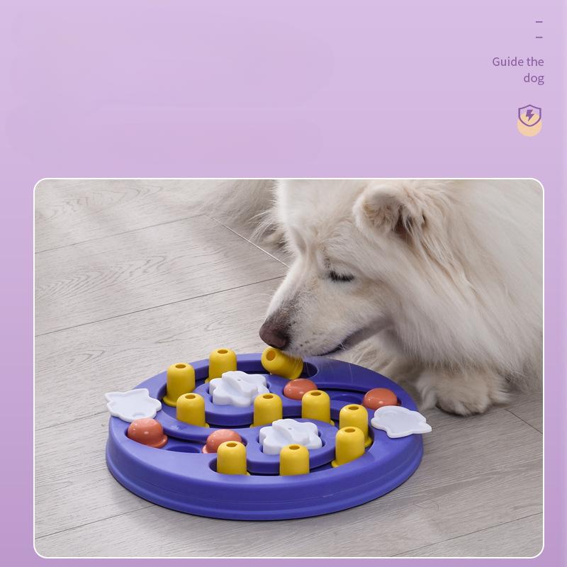 Dog Puzzle Toys Slow Feeder Interactive Increase Puppy IQ Food Dispenser Slowly Eating NonSlip Bowl Pet Cat Dogs Training Game
