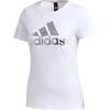 T Shirts Women's White Crew Neck Moderate Straight Fit FM9291