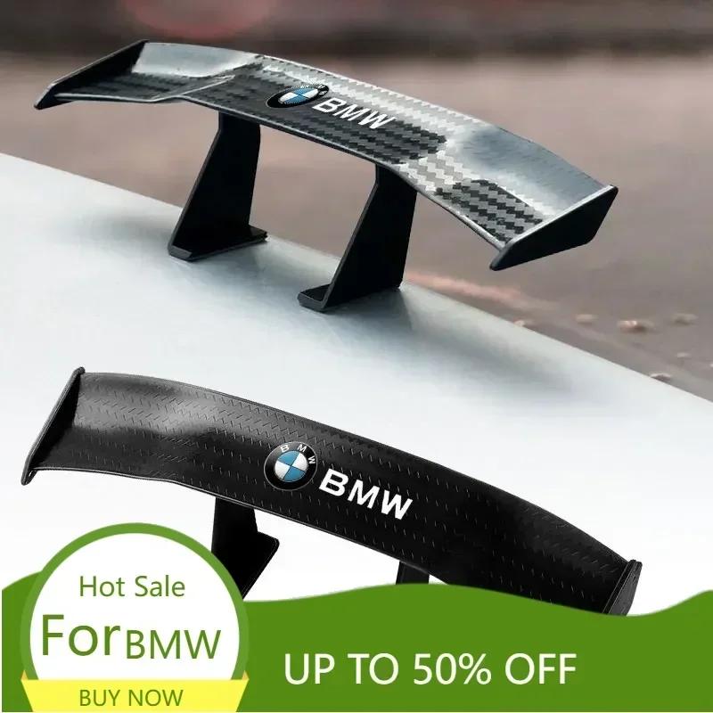 XZESF1 E60 E93 2025 For BMW Car Rear Spoiler Mini Spoiler Wing Small Tail Emblem Sticker Decoration For BMW E34 E46 E39 E38 E90 E60 F30