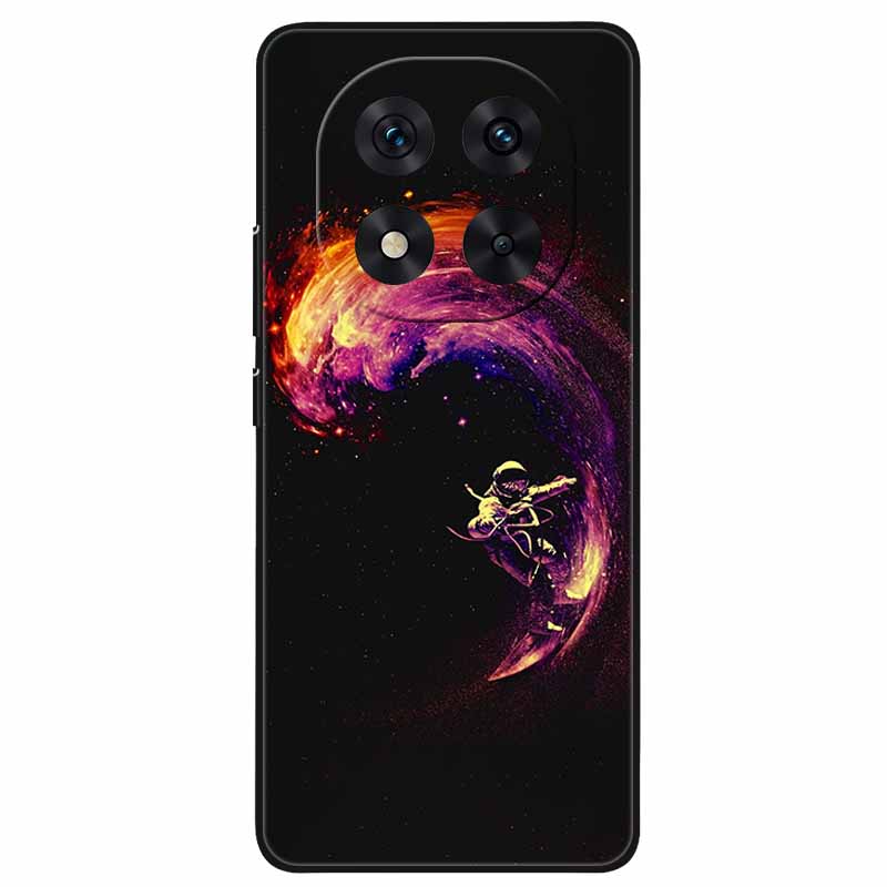 For Redmi Note 14 Pro+ Plus Case Cartoon Painted Silicone Black TPU Bumpers for Redmi Note14 Pro 5G Shockproof Soft Cover 14Pro