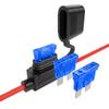 5Pcs 12A Car Mini Fuse Box Blade Type In Line Fuse Holder Waterproof for Car Motorcycles Wire Cutoff Switch Socket