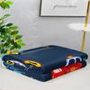 Vintage Car Print Throw Blanket - Retro Vehicle Motif Soft Lightweight Accent for Sofa Bed Travel Office Gift
