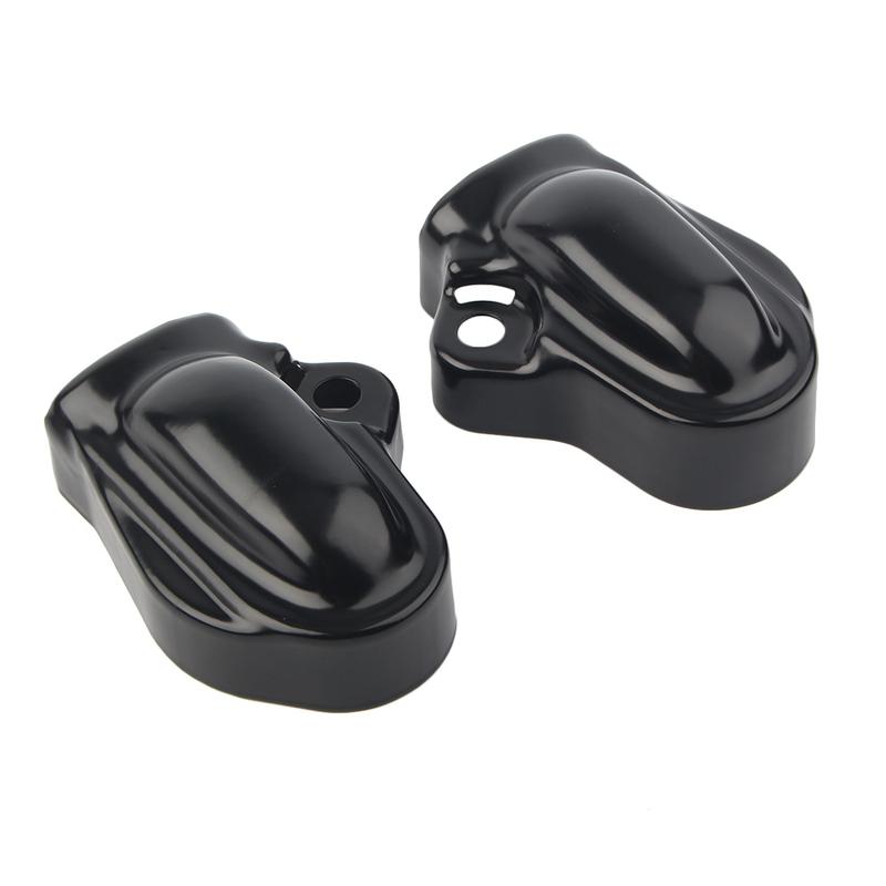 2Pcs Motorbike Axle Cover Wheel Shaft Cap Side Protector Guard For Harley V-Rod VRSC Muscle VRSCF VRSCDX VRSCAW 2002-2017