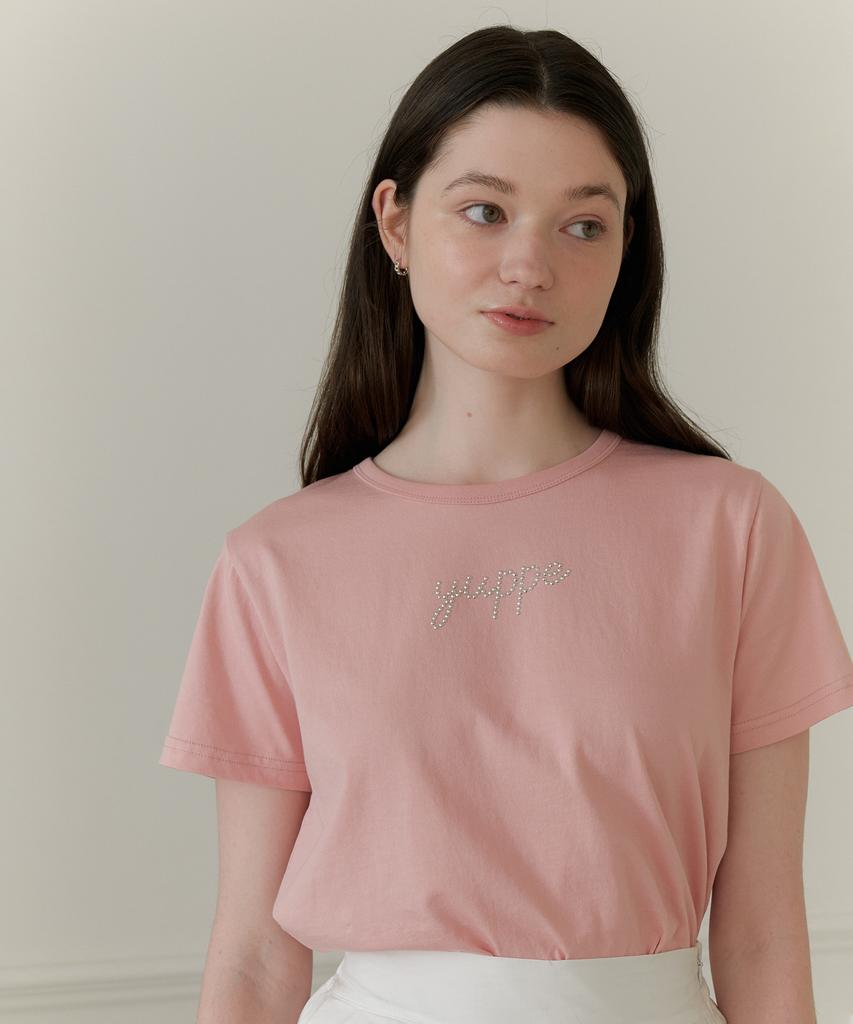 YUPPE Dotted Yuppe T-Shirt_Pink