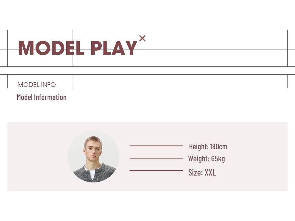 Pánský texturovaný pletený svetr s copánkovým vzorem a kulatým výstřihem - Trendy silný pulovr na podzim/zimu, základní všestranný svršek