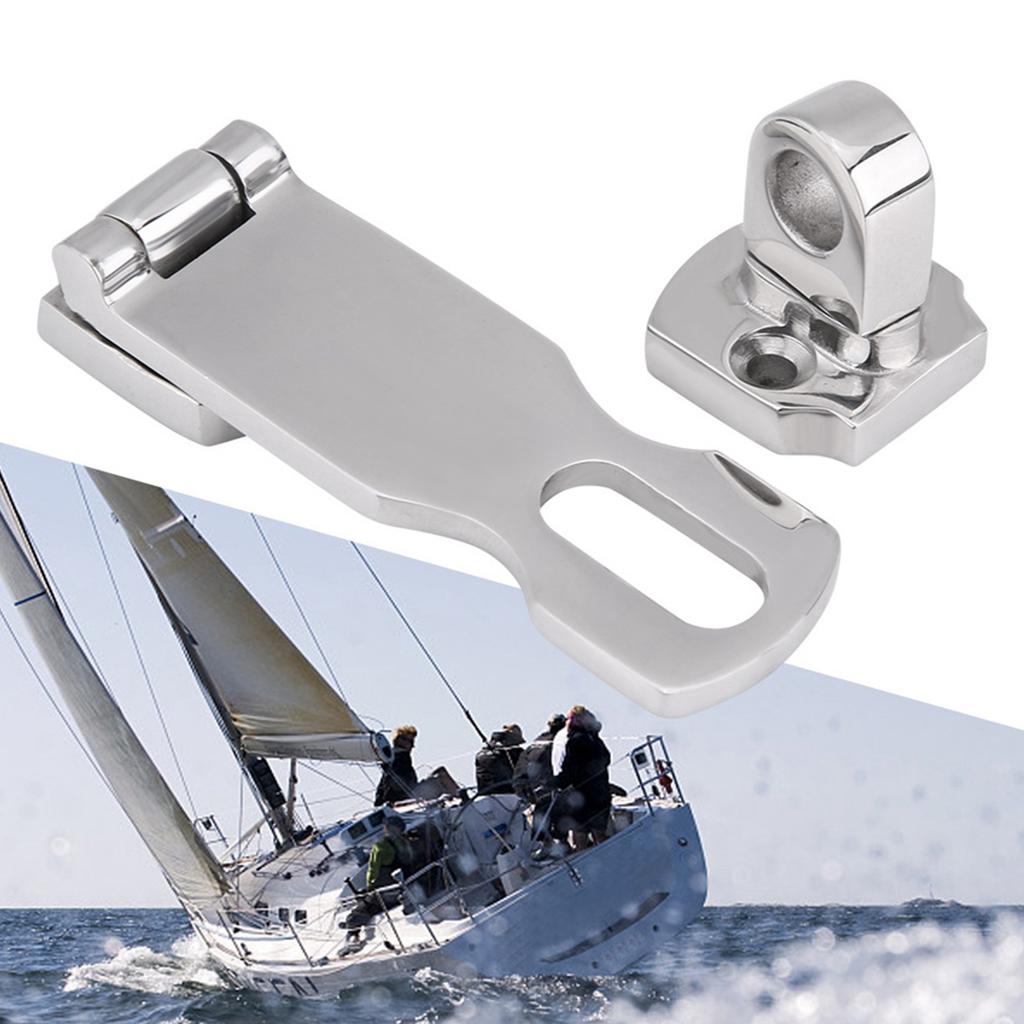 79mm Boat Anti Rattle Latch Stainless Steel Fastener Lock Corrosion Resistance Locker Clamp For Marine Yacht