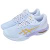 Asics Court Control FF 3 Breathable Low top Tennis Shoes Women's Blue Purple Sneakers 1072A089-405