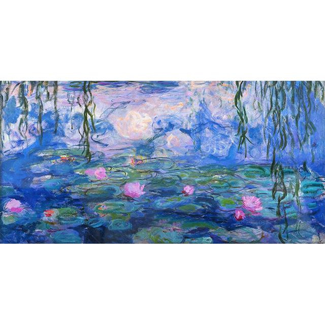Large Monet Diamond Painting New 2023 Water Lilies Full Square Round Diamond Mosaic Pond Landscape Art For Living Room Decor U61