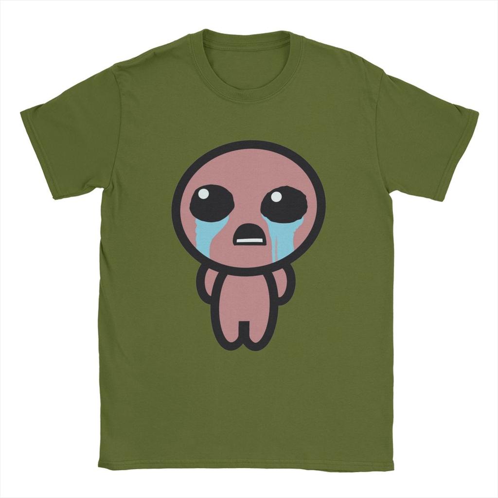 Men T-Shirt The Binding Of Isaac Rebirth Funny 100% Cotton Tee Shirt Short Sleeve T Shirt Crew Neck Clothing Summer
