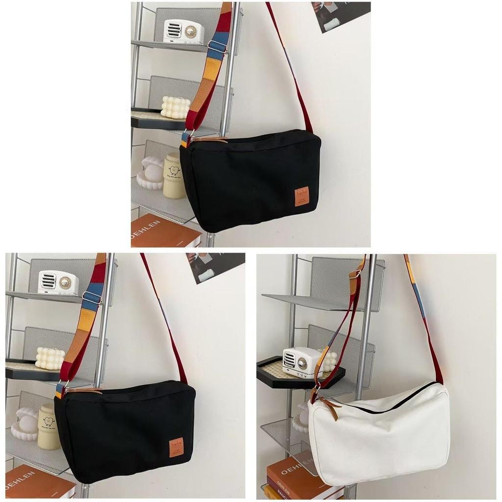 Nylon Casual Large Capacity Womens Bag With Zipper Closure For Daily Use