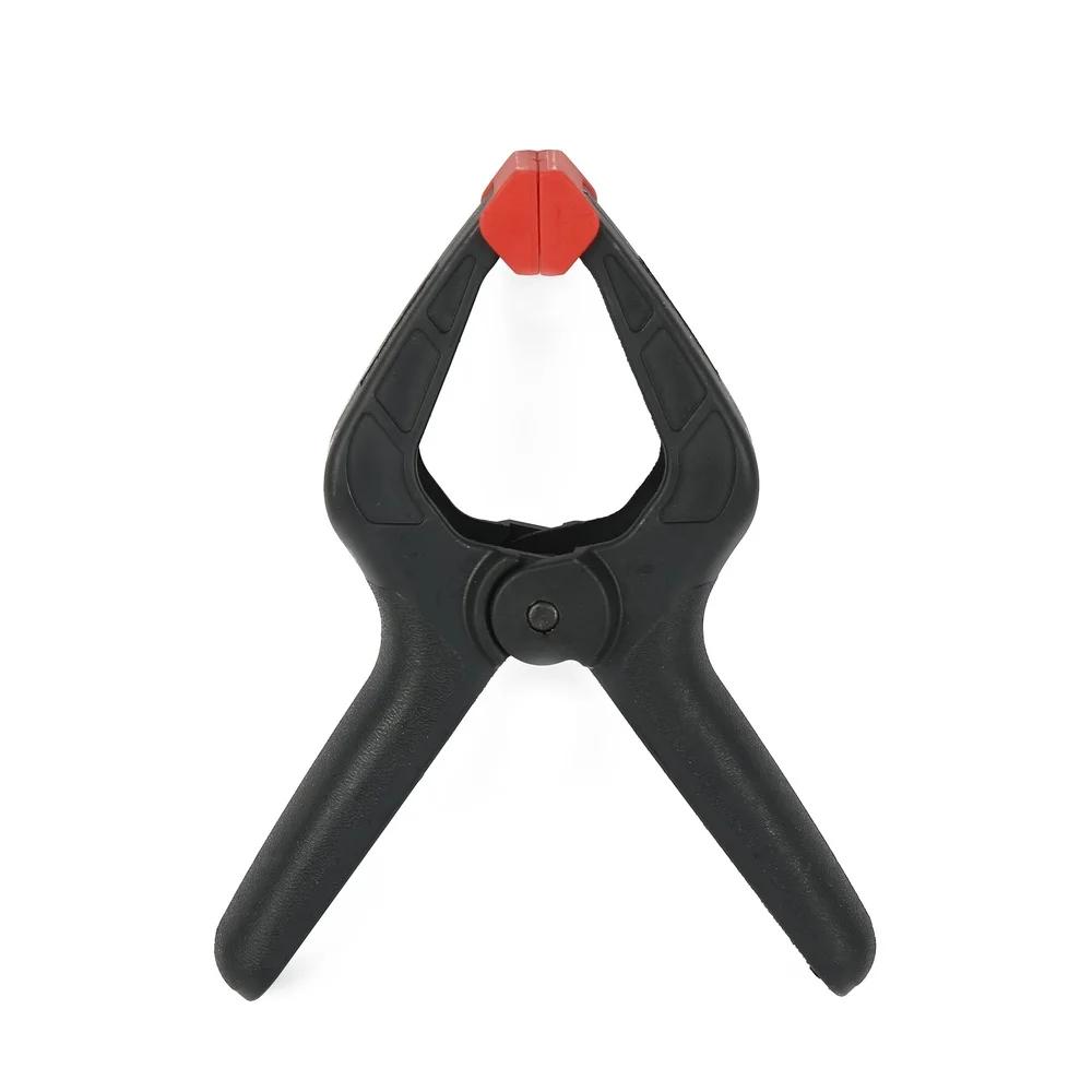 2 Inch Light Duty Spring Clamp 8 Pack Ergonomic Handles Heavy Duty Resin Single Hand Operation Swivel Grip Ideal DIY Arts Crafts