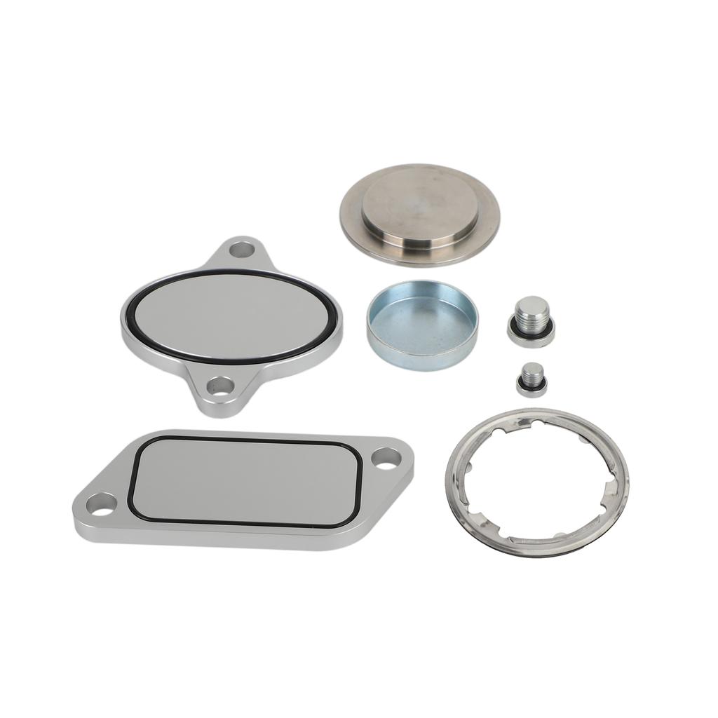 EGR Plug Kit Stage 2 Plates and Plugs Fits for ISX CM871 2007-2010 Aluminum