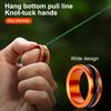 1Pcs Fishing Line Puller Anti-Slip Rubber Ring Durable Construction Compact Design Portable Line Pull Loop Fishing Accessories