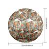 1pc Tiger Watercolor Art Theme Soccer Ball Football, Size 5, Lightweight PVC, Outdoor Training Soccer Ball,Sports Gift T61421