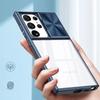 Slide Camera Lens Protection Transparent Case for Samsung Galaxy S25 S24 S23 S22 Ultra Plus S24FE S23FE A55 A15 Shockproof Cover