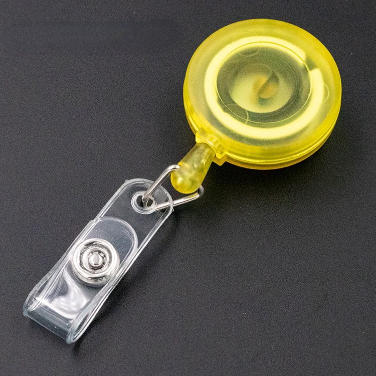 1pc Credential Pass Badges Doctor Id Nurse Retractable Id Badge Reel Plastic Badges Badge Clip Nurse Accessories
