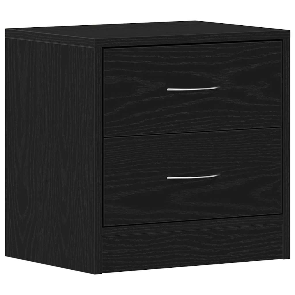 Modern bedside table for bedroom with 2 drawers for storage, living room sideboard, sofa sideboard, entrance cabinet, 40x30x40 cm