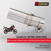 Stainless Steel Mid-Section Exhaust Pipe for Motorcycle/Scooter (Non-CRF1100L, 2020-2025)