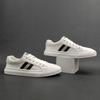 Men'S Leather Little White Shoes Versatile Board Shoes Men'S Trendy Shoes Summer Breathable European Station Men'S Shoes Soft-Soled Flat Shoes Men