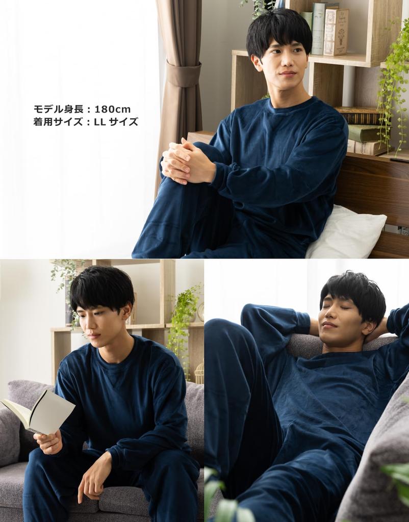 Duerfusa Women's and Men's Winter Loungewear Set, Top and Bottoms, Unisex Sweatshirt with Double-Sided Brushed Velvet, Warm Loungewear, Ash Gray/L