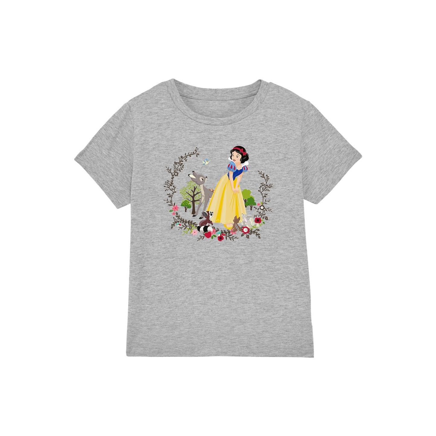 Snow White Sneeuwwitje Kinderen/Kids En Haar Bosvriendjes T-shirt 5-6 Years