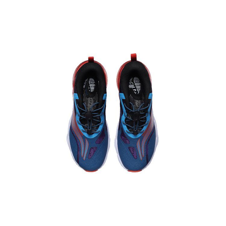 Li Ning Kids Arc Series Half Palm Air Cushion Non-Slip Shock Absorbing Wear-Resistant Breathable Lightweight Rebound Low-Top Running Shoes YKFR004-5