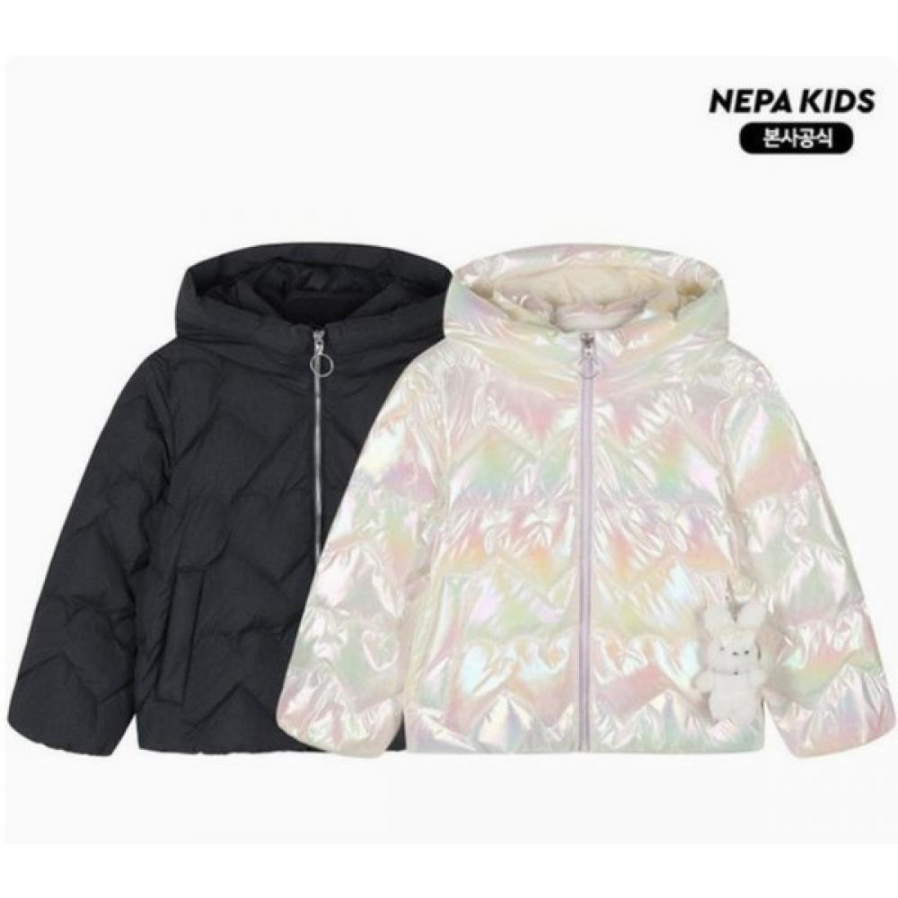 Nepa Kids Heart Duckdown Jacket Kl82014 BLACK(C01)/145